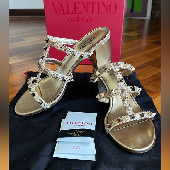 Valentino Garavani Rockstud Cage sandals, NEW - Picture 9 of 17